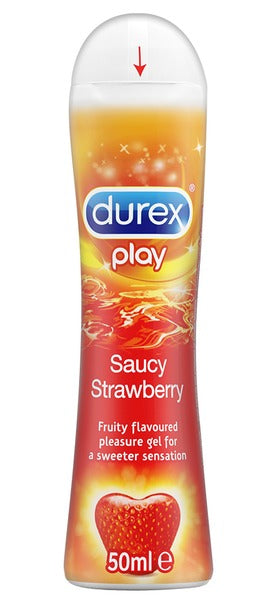 DUREX PLAY SAUCY STRAWBERRY 50ML