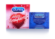 DUREX SENSUAL STRAWBERRY 3s